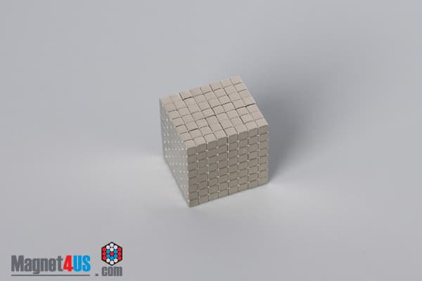 1/16" x 1/16" x 1/16" N40 Neodymium Block Magnet - photo 4