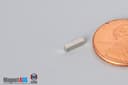 1/16" x 1/16" x 1/4" N45 Neodymium Block Magnet - photo 3