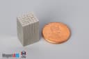 1/16" x 1/16" x 1/4" N45 Neodymium Block Magnet - photo 5