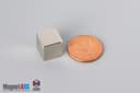 7/16" x 7/16" x 7/16" N40 Neodymium Block Magnet - photo 1