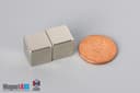 7/16" x 7/16" x 7/16" N40 Neodymium Block Magnet - photo 5