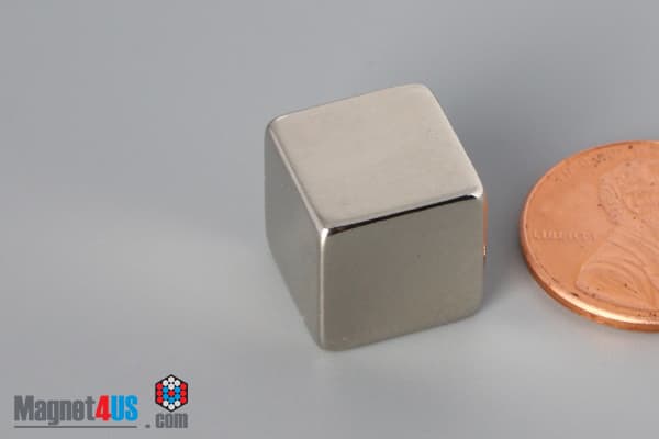1/2" x 1/2" x 1/2" N52 Neodymium Block Magnet - photo 3