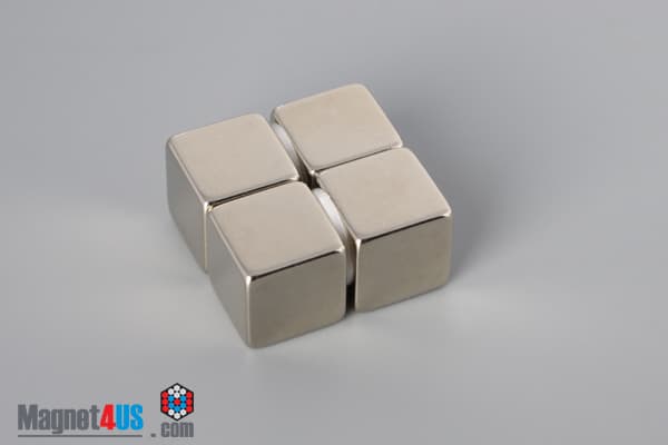 1/2" x 1/2" x 1/2" N52 Neodymium Block Magnet - photo 4