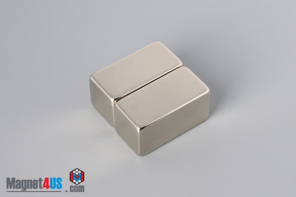 1/2" x 1/2" x 1" N45 Neodymium Block Magnet - photo 4