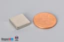 1/2" x 1/2" x 1/8" N52 Neodymium Block Magnet - photo 1