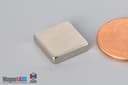 1/2" x 1/2" x 1/8" N52 Neodymium Block Magnet - photo 3