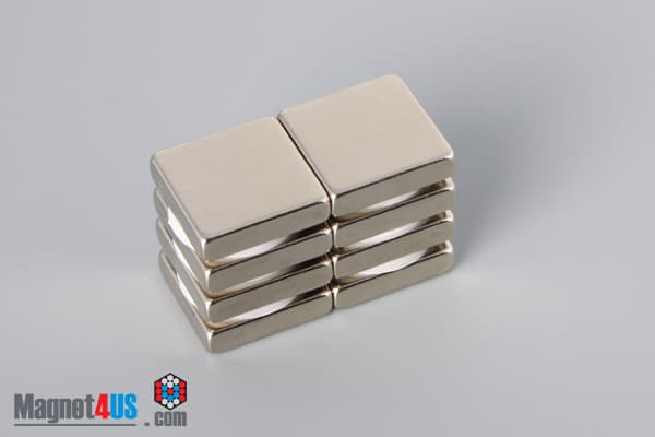 1/2" x 1/2" x 1/8" N52 Neodymium Block Magnet - photo 4