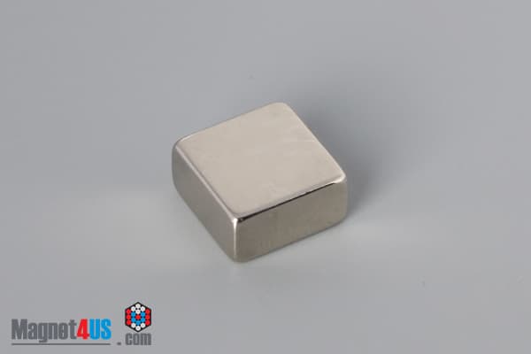 1/2" x 1/2" x 1/4" N52 Neodymium Block Magnet - photo 2