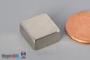 1/2" x 1/2" x 1/4" N52 Neodymium Block Magnet - photo 3