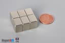 1/2" x 1/2" x 3/8" N45 Neodymium Block Magnet - photo 5