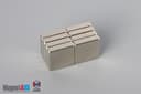 1/2" x 1/8" x 1/2" N40 Neodymium Block Magnet - photo 4