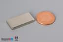 1/2" x 1/8" x 1" N52 Neodymium Block Magnet - photo 1