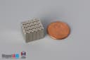 1/2" x 1/8" x 1/8" N40 Neodymium Block Magnet - photo 5