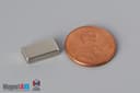1/2" x 1/8" x 1/4" N40 Neodymium Block Magnet - photo 1