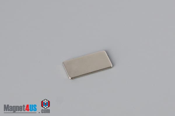 1/2" x 1/4" x 1/32" N45 Neodymium Block Magnet - photo 2