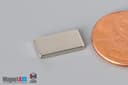1/2" x 1/4" x 1/16" N40 Neodymium Block Magnet - photo 3