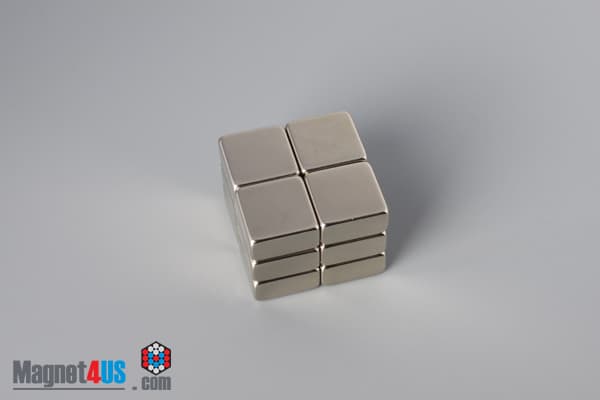 1/2" x 1/4" x 1/2" N40 Neodymium Block Magnet - photo 5