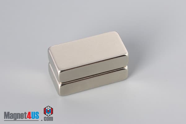 1/2" x 1/4" x 1" N45 Neodymium Block Magnet - photo 4