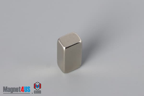 1/2" x 1/4" x 3/16" N45 Neodymium Block Magnet - photo 4