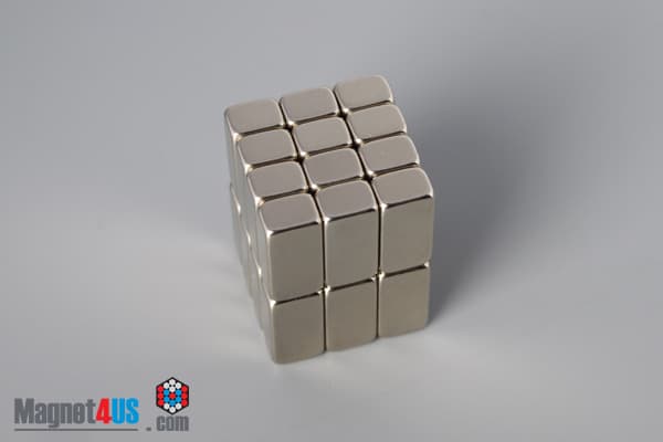 1/2" x 1/4" x 3/16" N45 Neodymium Block Magnet - photo 5