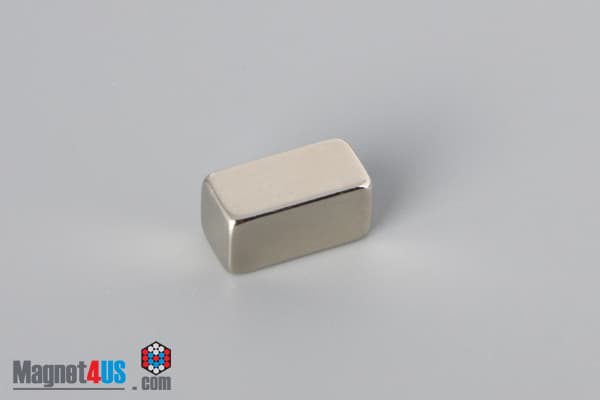 1/2" x 1/4" x 1/4" N40 Neodymium Block Magnet - photo 2