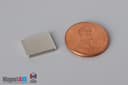 1/2" x 3/8" x 1/16" N45 Neodymium Block Magnet - photo 1