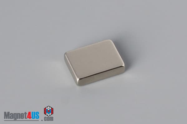 1/2" x 3/8" x 1/8" N45 Neodymium Block Magnet - photo 2