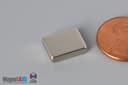 1/2" x 3/8" x 1/8" N45 Neodymium Block Magnet - photo 3
