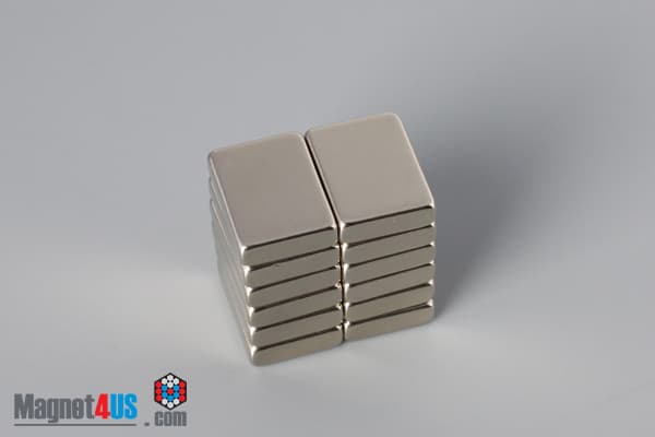 1/2" x 3/8" x 1/8" N45 Neodymium Block Magnet - photo 5