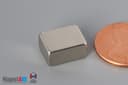 1/2" x 3/8" x 1/4" N52 Neodymium Block Magnet - photo 3