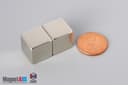9/16" x 9/16" x 9/16" N40 Neodymium Block Magnet - photo 5