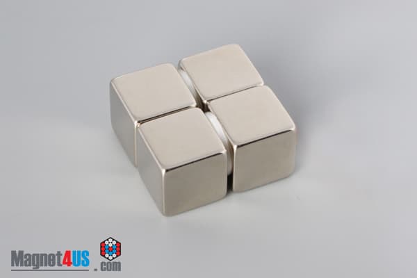 5/8" x 5/8" x 5/8" N40 Neodymium Block Magnet - photo 4