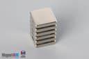 5/8" x 5/8" x 1/8" N40 Neodymium Block Magnet - photo 4