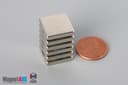 5/8" x 5/8" x 1/8" N40 Neodymium Block Magnet - photo 5