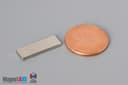 3/4" x 1/16" x 1/4" N52 Neodymium Block Magnet - photo 1