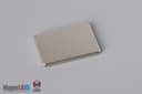 3/4" x 1/2" x 1/16" N40 Neodymium Block Magnet - photo 2
