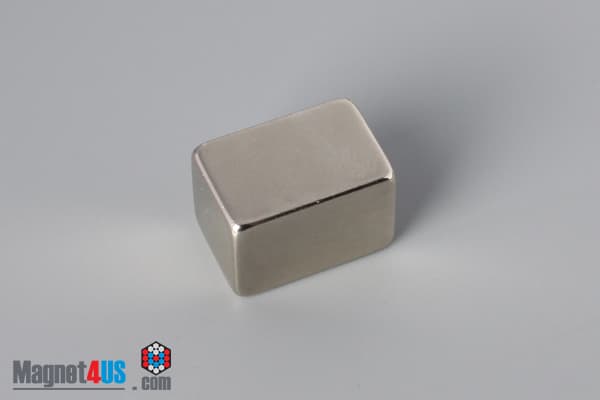 3/4" x 1/2" x 1/2" N45 Neodymium Block Magnet - photo 2