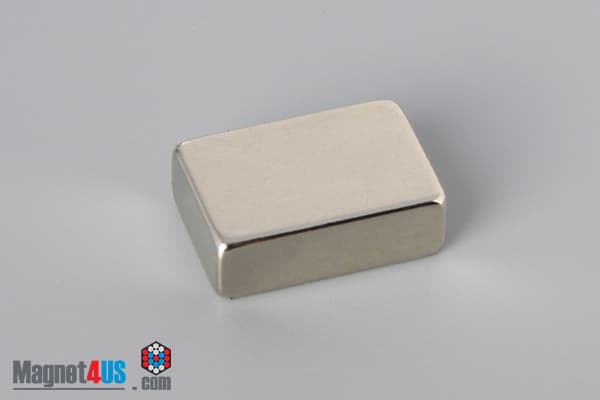 3/4" x 1/2" x 1/4" N40 Neodymium Block Magnet - photo 2