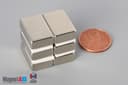 3/4" x 1/2" x 1/4" N40 Neodymium Block Magnet - photo 5