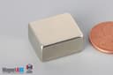3/4" x 5/8" x 3/8" N45 Neodymium Block Magnet - photo 3