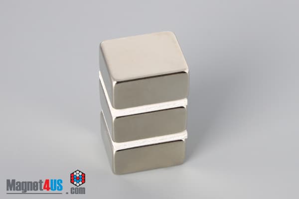 3/4" x 5/8" x 3/8" N45 Neodymium Block Magnet - photo 5