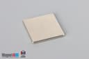 3/4" x 3/4" x 1/16" N40 Neodymium Block Magnet - photo 2