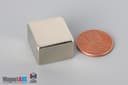 3/4" x 3/4" x 1/2" N52 Neodymium Block Magnet - photo 1