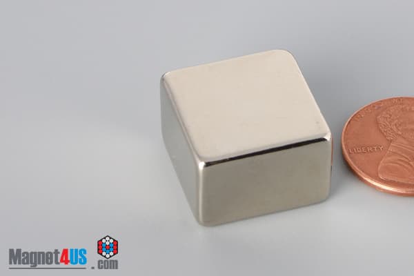 3/4" x 3/4" x 1/2" N52 Neodymium Block Magnet - photo 3