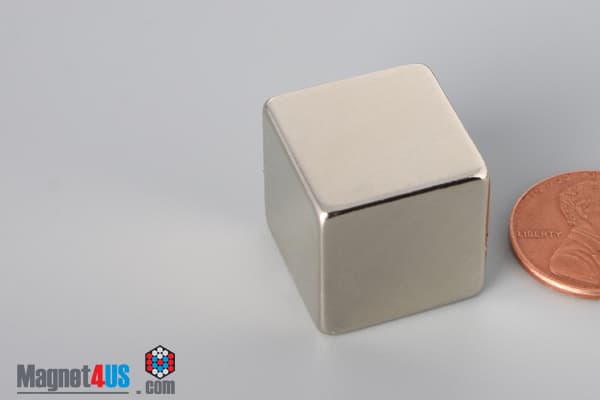3/4" x 3/4" x 3/4" N52 Neodymium Block Magnet - photo 3