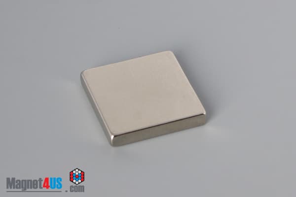 3/4" x 3/4" x 1/8" N52 Neodymium Block Magnet - photo 2