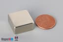 3/4" x 3/4" x 3/8" N45 Neodymium Block Magnet - photo 1