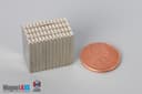 3/4" x 1/8" x 1/16" N40 Neodymium Block Magnet - photo 5