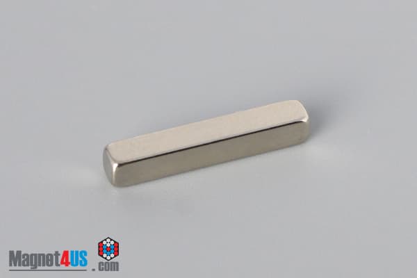 3/4" x 1/8" x 1/8" N45 Neodymium Block Magnet - photo 2