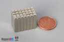 3/4" x 1/8" x 1/8" N45 Neodymium Block Magnet - photo 5